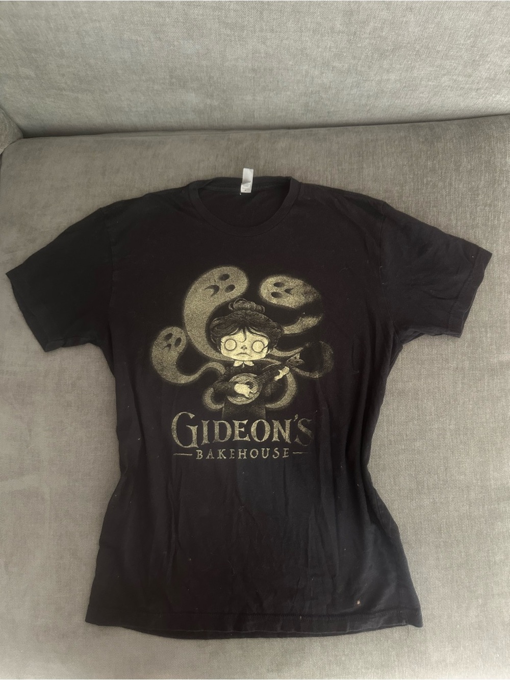 Spirit Black Gideon's Bakehouse Graphic Short Sleeve Tee